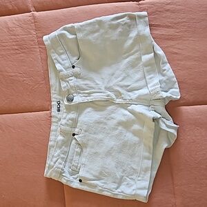 White BDG Denim shorts